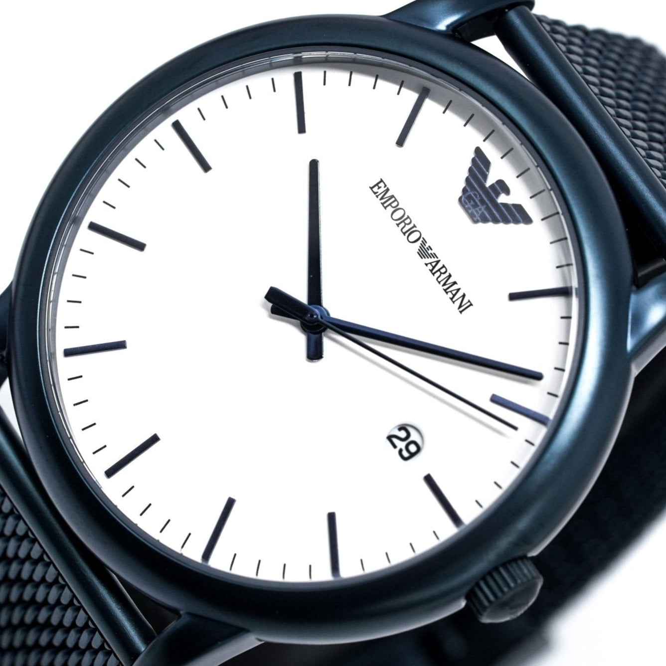 Emporio Armani Men's Luigi Watch Blue PVD AR11025 