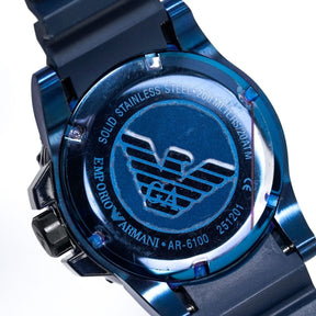 Emporio Armani Men's Sportivo Watch Blue AR6100 