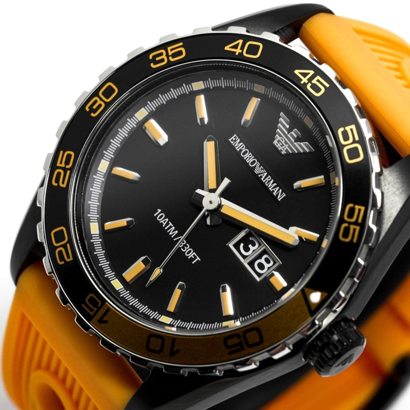 Emporio Armani Men's Sportivo Watch Orange AR6046 