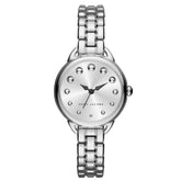 Ladies / Womens Betty Silver Stainless Steel Marc Jacobs Designer Watch MJ3497