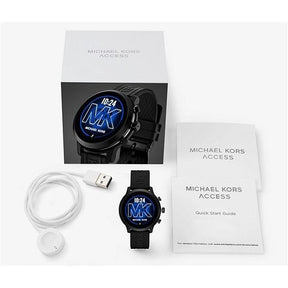 Smart Watch - Michael Kors MKT5072 Ladies Black Access Gen 4 MKGO Smartwatch
