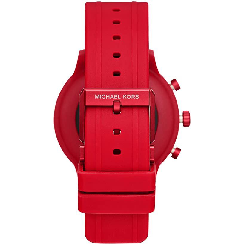 Smart Watch - Michael Kors MKT5073 Ladies Red Access Gen 4  Smartwatch