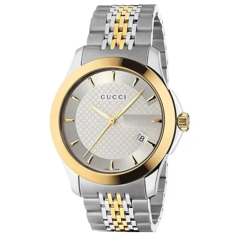 Gucci G-Timeless Men's Two-Tone Watch YA126409