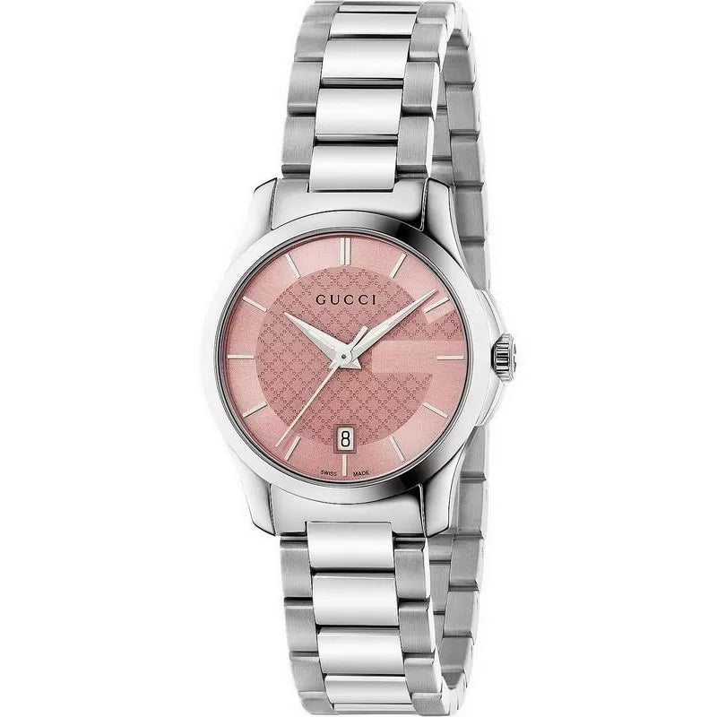 Gucci G-Timeless Ladies Pink Watch YA126524